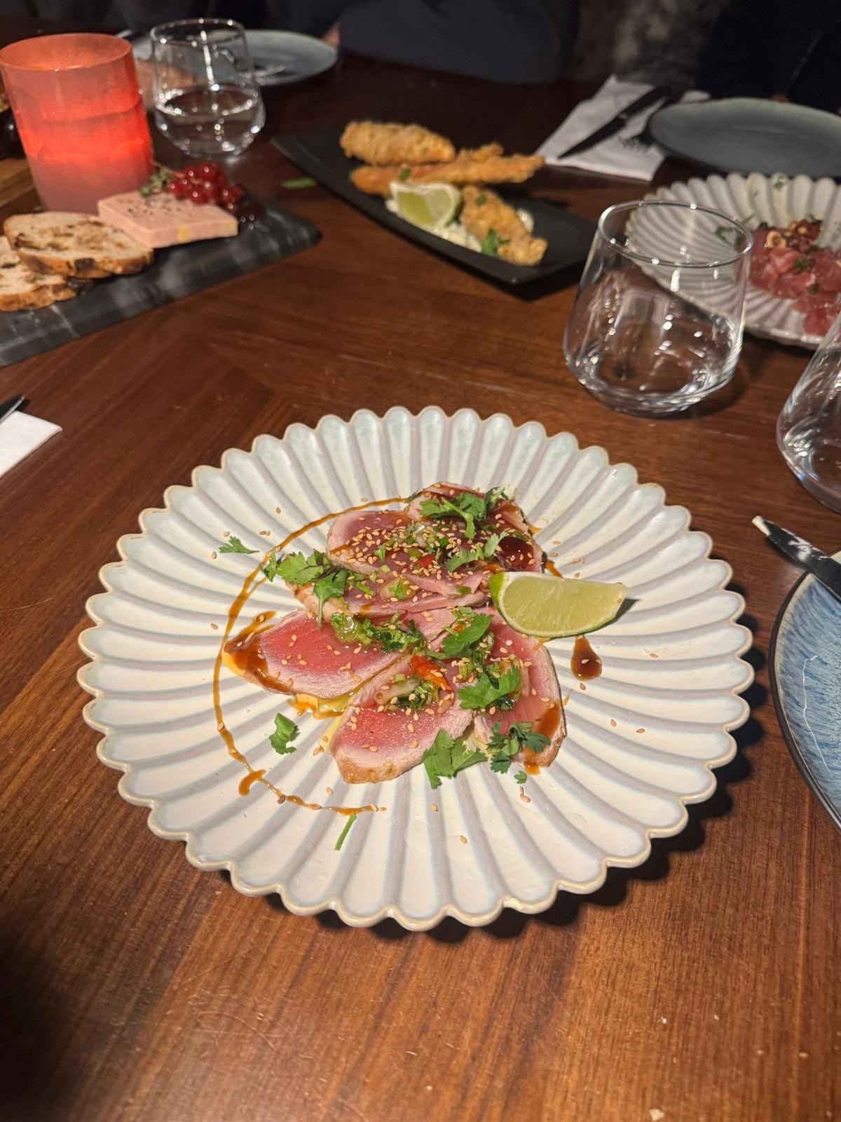 Tataki de thon